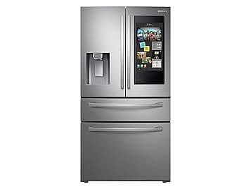 22 cu. ft. 4-Door French Door, Counter Depth Refrigerator with 21.5” Touch Screen Family Hub™ in Stainless Steel