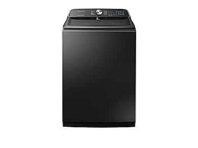 WA7200 5.4 cu. ft. Top Load Washer with Active WaterJet in Black Stainless Steel