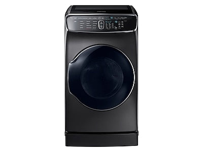 7.5 cu. ft. Smart Gas Dryer with FlexDry™ in Black Stainless Steel