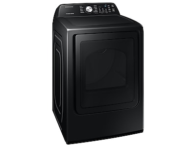 7.4 cu. ft. Gas Dryer with Sensor Dry in Brushed Black